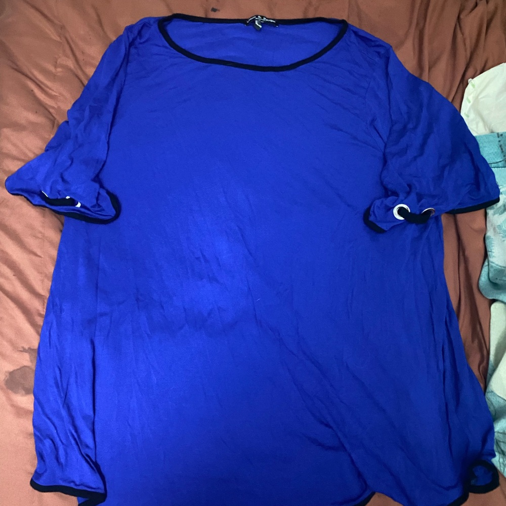 Cable and gauge Blue Women's Top